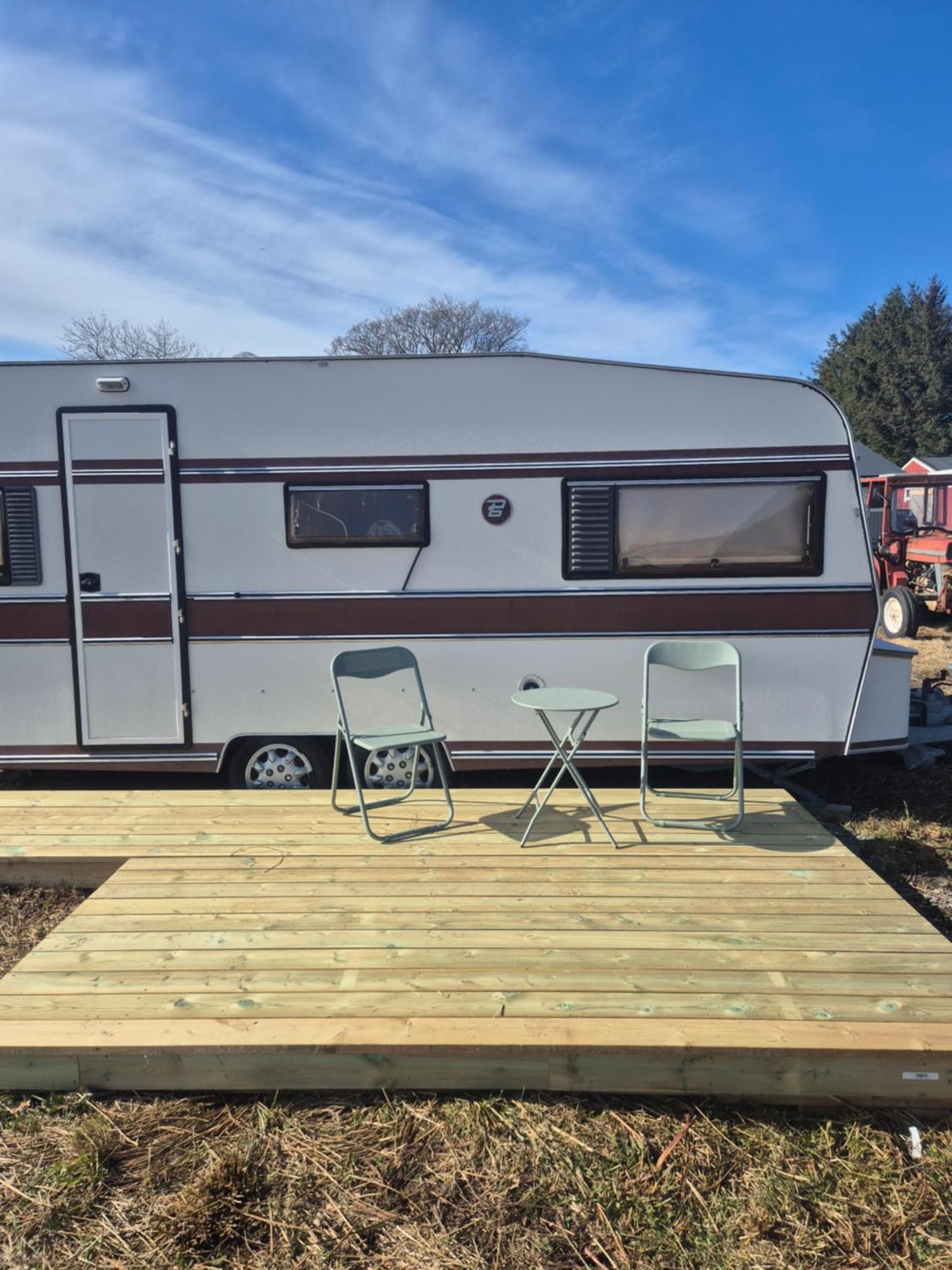 Vintage Caravan Synes Extérieur photo