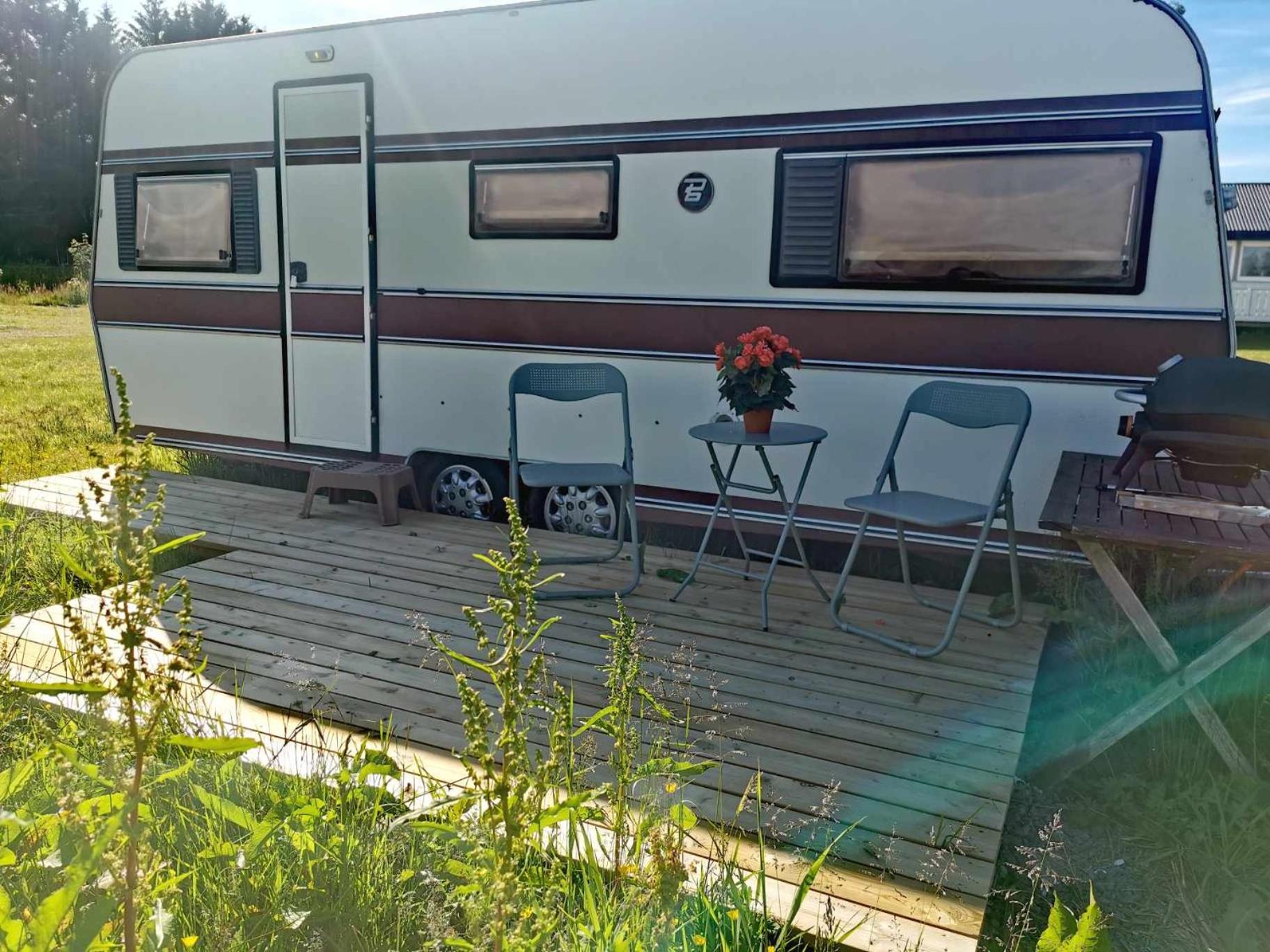 Vintage Caravan Synes Extérieur photo